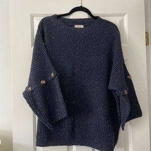 Easel Button Sweater
